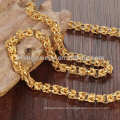 Chunky gold kubanischen Kettenhalsketten, Verkupferung 18k Gold Schmuck